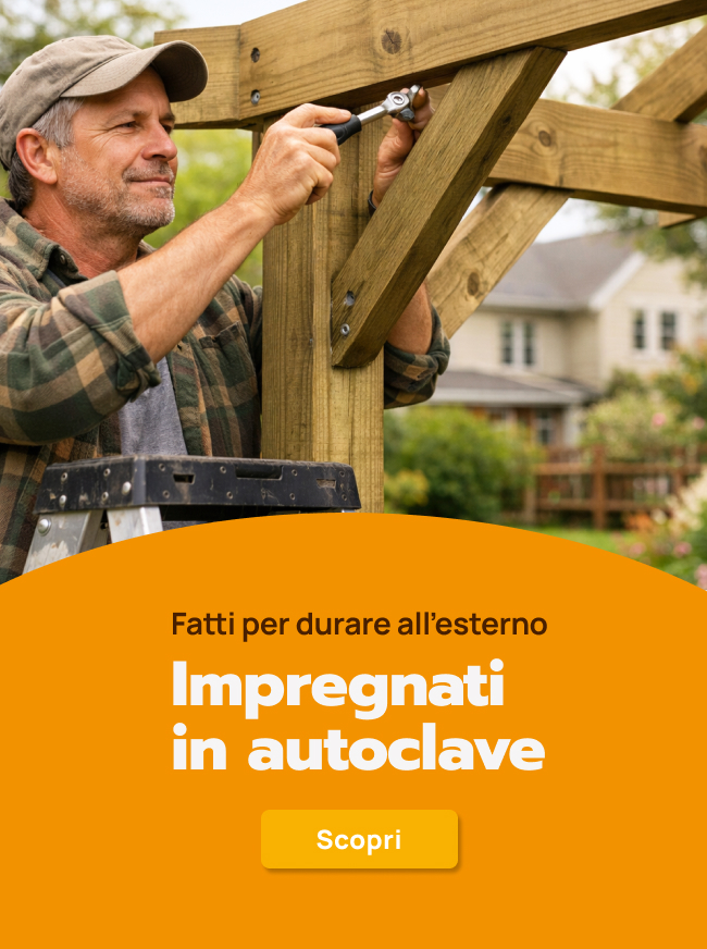 Travi e Tavole impregnate in autoclave - Brico Legno Store