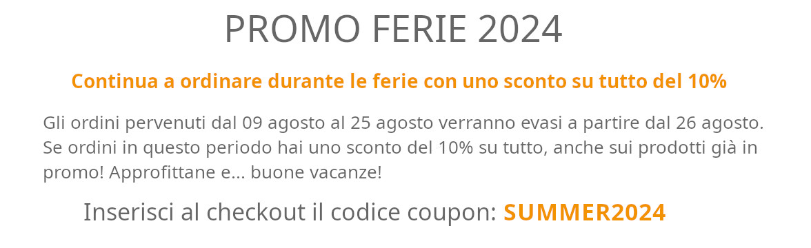 Promo ferie sconto 10% - Brico Legno Store