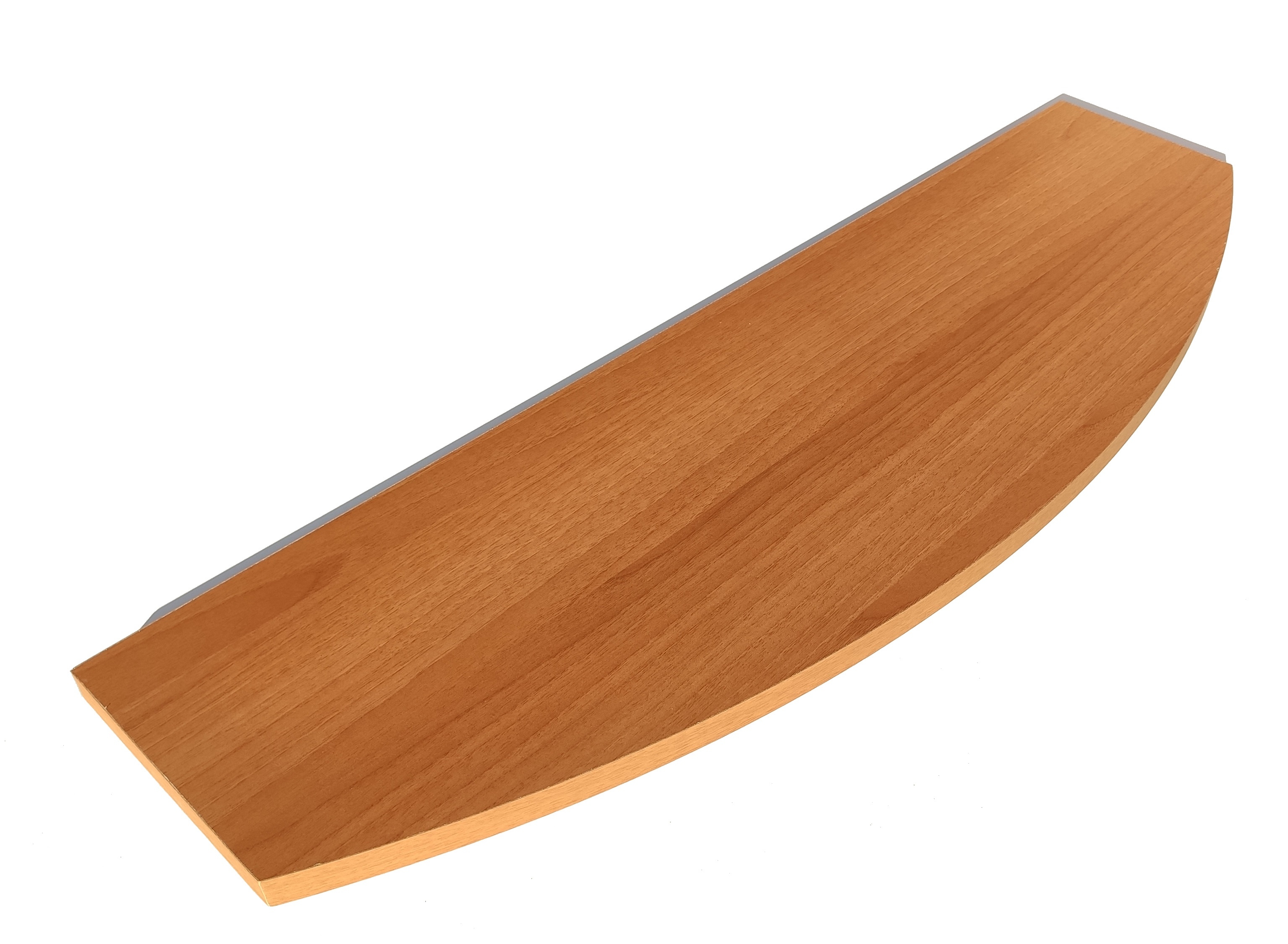 Mensola angolare realizzata in legno massello di tiglio interamente a mano.