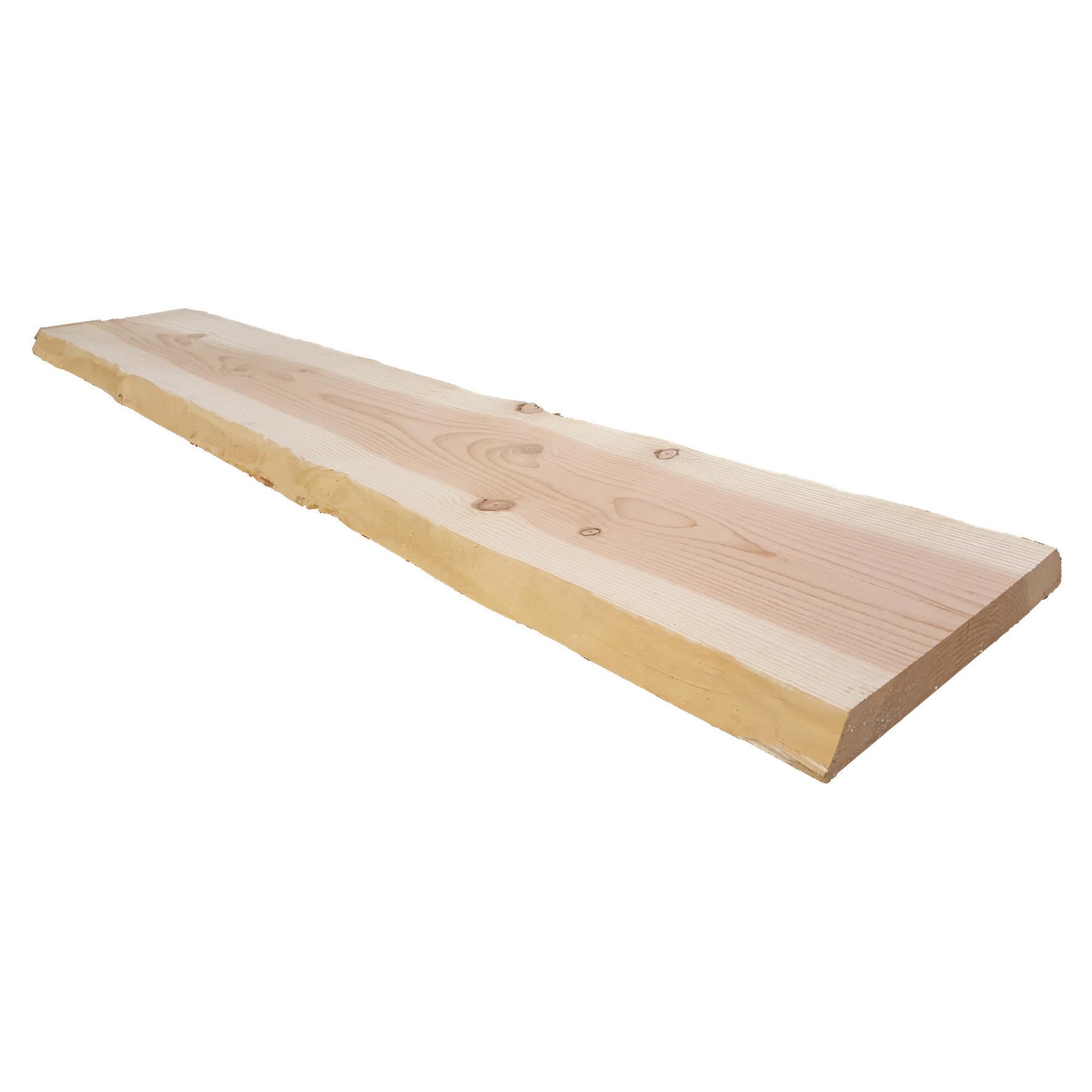 Piano Mensola in legno di Douglasia mm 30 x varie larghezze x 1200