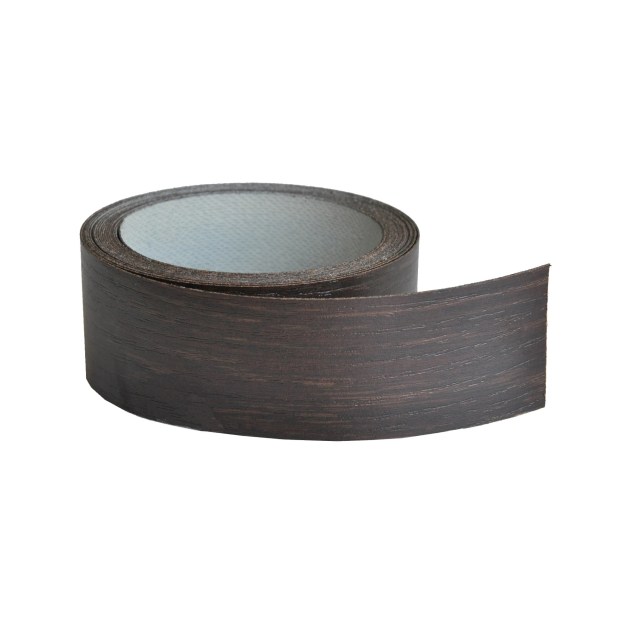 Bordo finitura legno Wengè in melaminico precollato mm 35