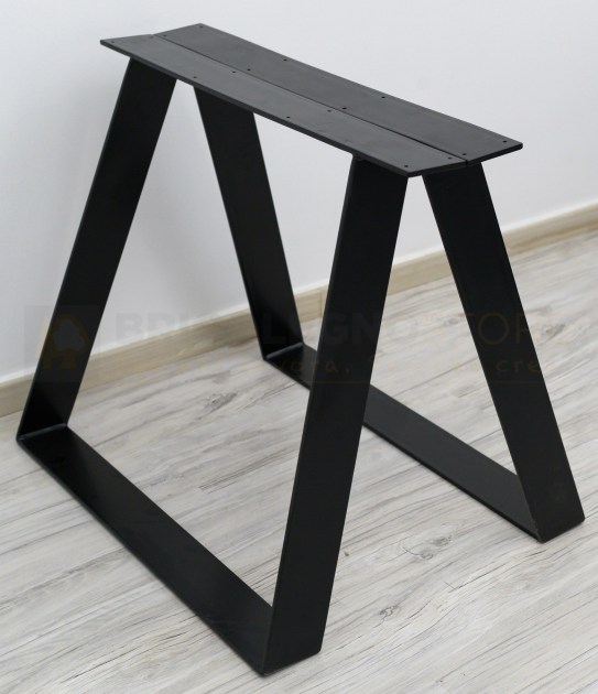 Coppia Gambe Tavolo In Ferro mod. Tilted Easel - cm H 72 x L 80