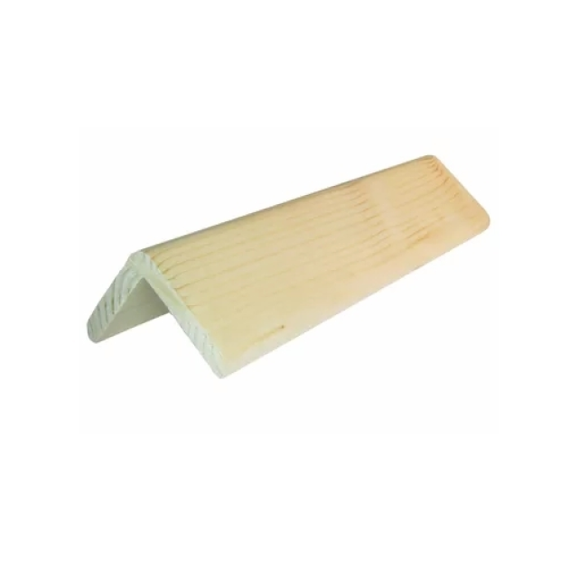 Coprispigolo in Pino grezzo 35 x 35 x 3000 mm