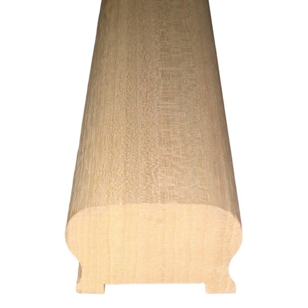 Corrimano Passamano in Ayous Massello mm 65 x 42 x 3000