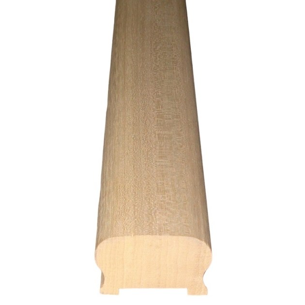 Corrimano Passamano in Ayous Massello mm 65 x 42 x 3000