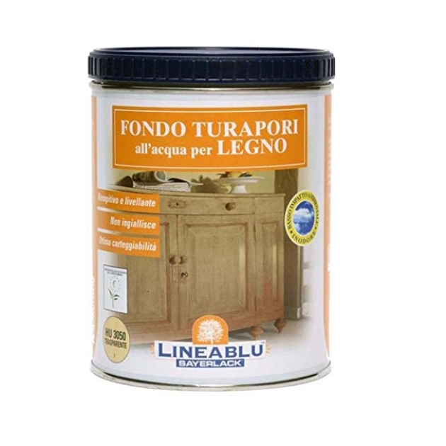 Fondo TURAPORI ad Acqua per Legno 750ml HU3050