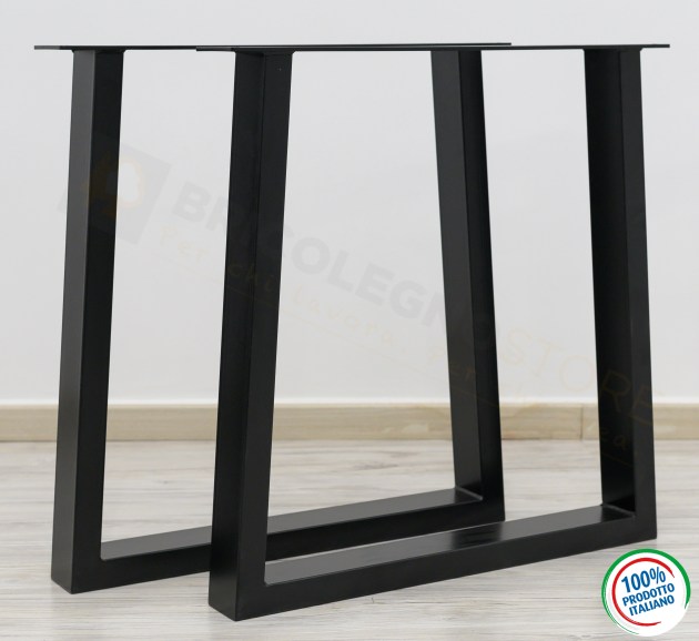 Gamba Tavolo In Ferro mod. Manhattan cm H 72,5 x L 70