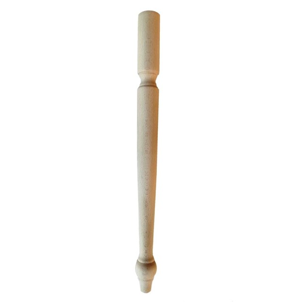 Gamba Tavolo Legno Faggio grezza Diametro 60 mm mod. Classic