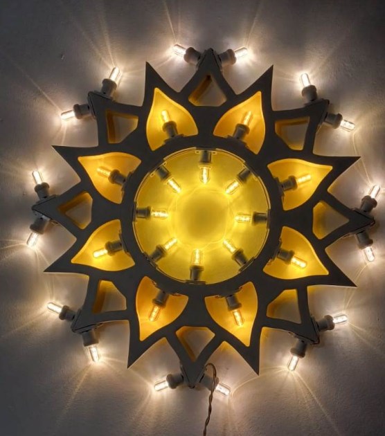 Telaio per Luminaria Sag. 27 Diametro mm 590 - Sagoma Sole
