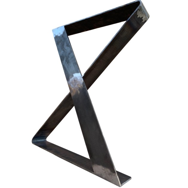Gamba Tavolo In Ferro mod. CLESSIDRA-A cm H 72 x L 60 cm