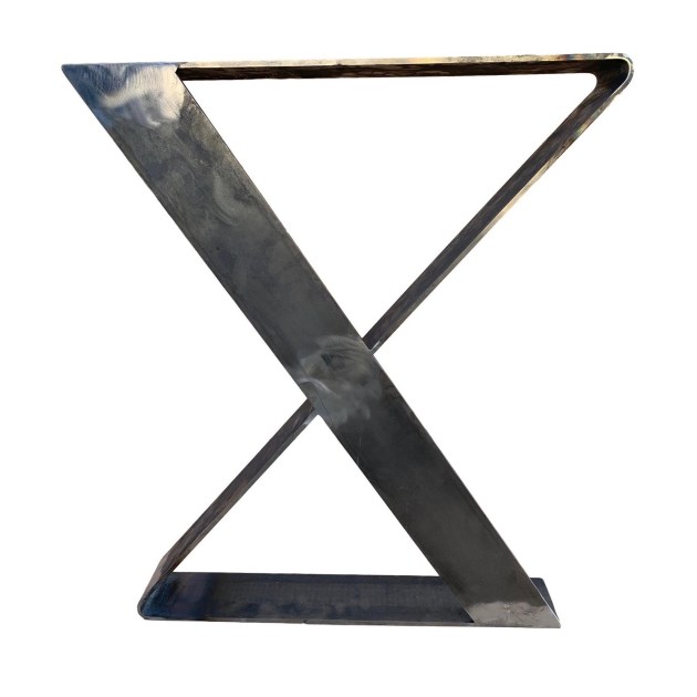 Gamba Tavolo In Ferro mod. CLESSIDRA-A cm H 72 x L 60 cm