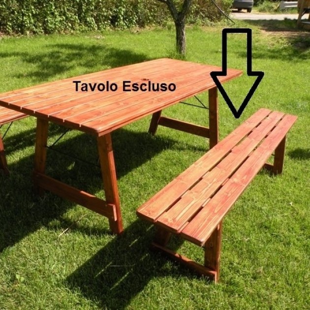 Tavolo Birreria Con Panche Chiudibile 8 + 2 posti BEER