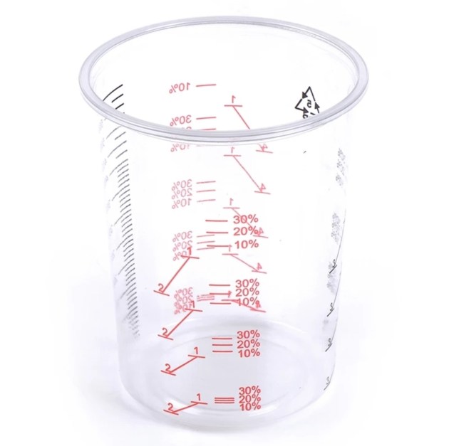 Bicchiere per Miscelazione Vernice e Liquidi 600 ml