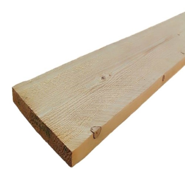 Tavola Abete Svedese Grezzo 50 x 200 x 2550 mm