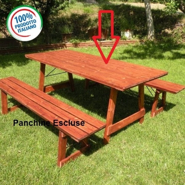 Tavolo Birreria Con Panche Chiudibile 8 + 2 posti BEER