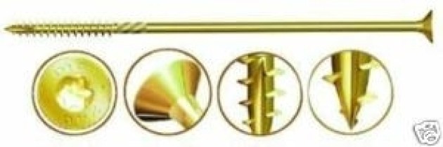 Vite_per_Legno_Torx_Gialla_Filetto_Parziale_Woodpecker