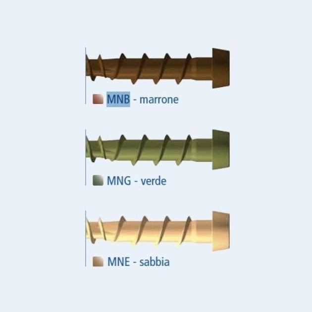 Viti Torx Mini per Pavimenti in Legno e Decking Legno 200 Pezzi Bricolegnostore