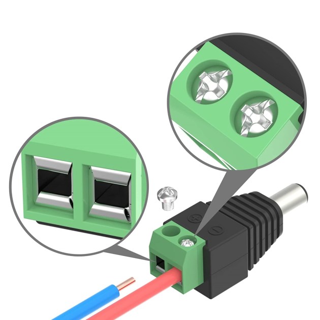 Alimentatore Stabilizzato incluso Connettore