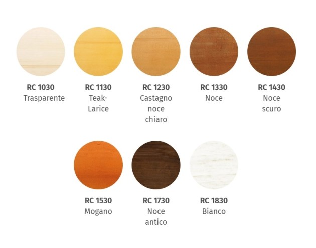 Impregnante ad acqua Effetto Cera Vari Colori Rio Verde Renner Bricolegnostore