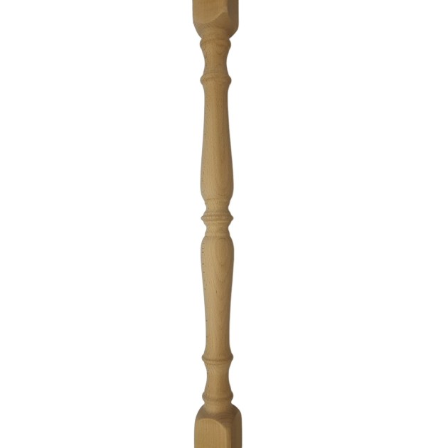 Colonnina Scala in Faggio Tornito