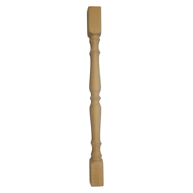 Colonnina Scala in Faggio Tornito