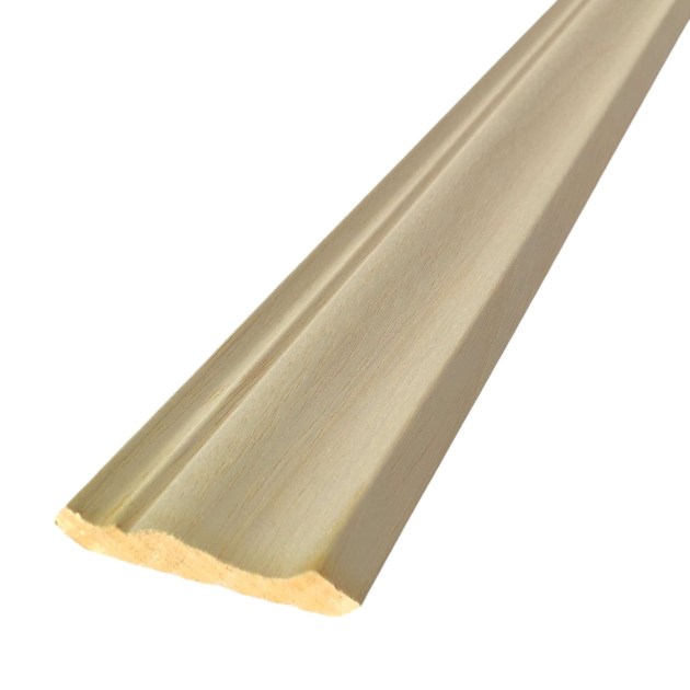 Cimasa per Mobili e Cucine in Ayous grezza 16 x 84 x 3000 mm