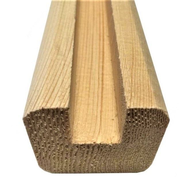 Cornice Terminale per Grigliato In Pino