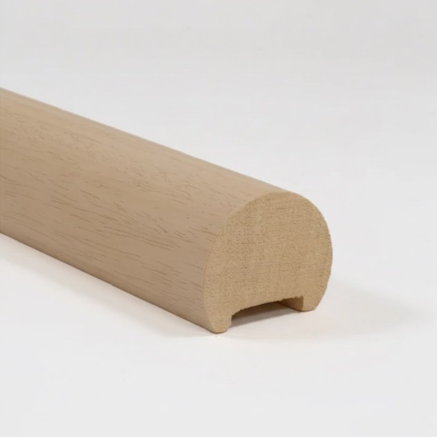 Corrimano Passamano Tondo in Legno Massello di Ayous 