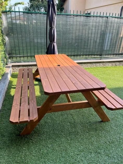 Tavolo Da Giardino Con Panche HOLIDAY