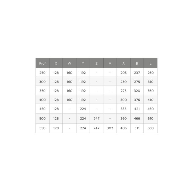 Emuca Guide a scomparsa Silver per cassetti ad estrazione totale con chiusura soft, 350, Zincato bianco, Acciaio