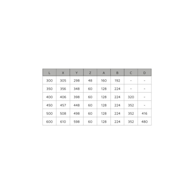 Emuca Guide a sfere per cassetti con estrazione totale con squadra, altezza 45 mm, 500, Zincato bianco, Acciaio