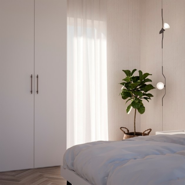Emuca Maniglia per mobile Riad, interasse 128 mm, Bronzato, Alluminio, 5 u.