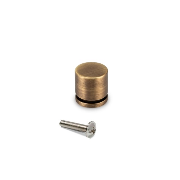Emuca Pomolo per mobile, Zama,Oro antico, 20 u.