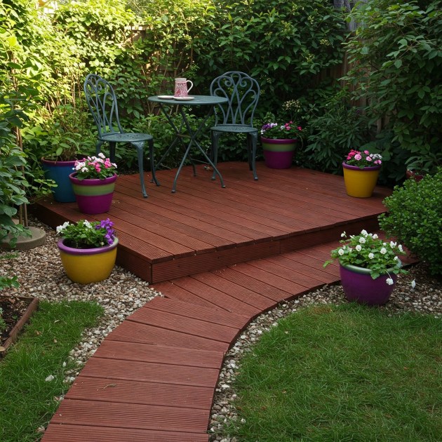 Pavimento in Legno per Esterno Decking in Red Grandis (Eucalipto americano)