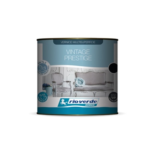 Finitura ad acqua Extra Opaca Vintage Prestige Shabby Rio Verde Renner