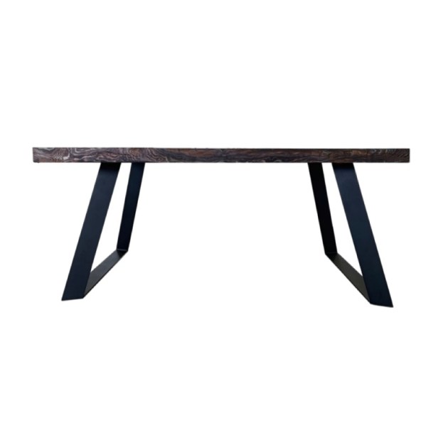 Coppia Gambe Tavolo In Ferro mod. Tilted Easel - cm H 72 x L 80