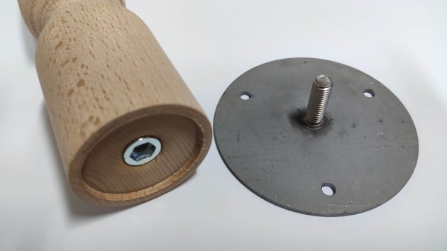 Gamba Tavolo Legno Faggio grezza Diametro 60 mm mod. Classic