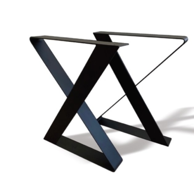 Gamba Tavolo In Ferro mod. CLESSIDRA-A cm H 72 x L 60 cm