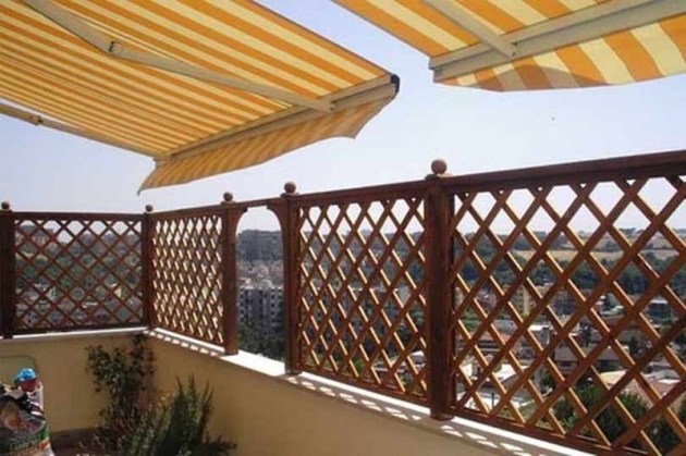 Cornice Terminale per Grigliato In Pino