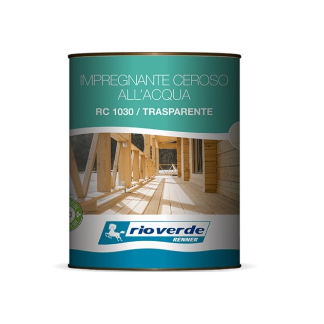 Impregnante ad acqua Effetto Cera Vari Colori Rio Verde Renner Bricolegnostore