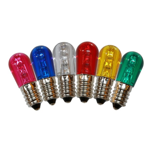 Lampadine a Led E14 A12/14 W vari colori 