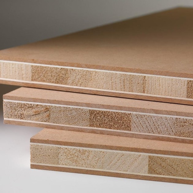Listellato con MDF mm 20
