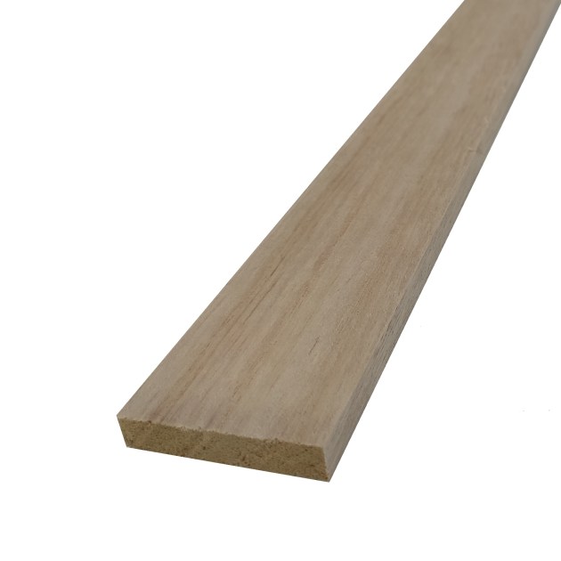 Listello Piallato In Paulownia mm 5 x Varie Misure x 2500 mm