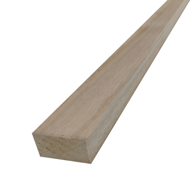 Listello Piallato In Paulownia mm 10 x Varie Misure x 2500 mm