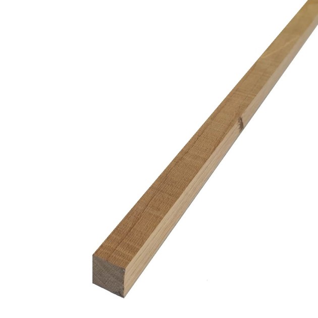 Listello legno Rovere Americano Rosso Grezzo