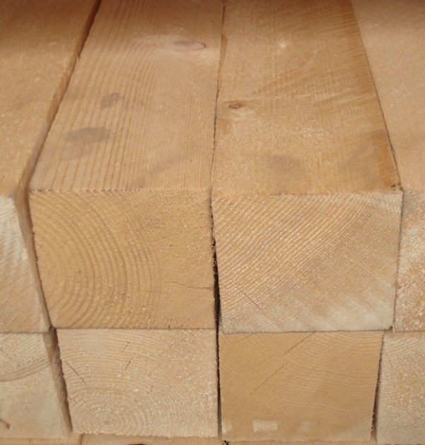 Listone Abete Grezzo 100 x 100 x 1000 mm