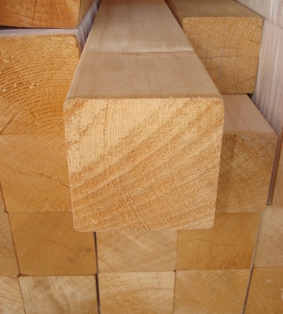 Listone Abete Piallato 90 x 90 x 2500 mm