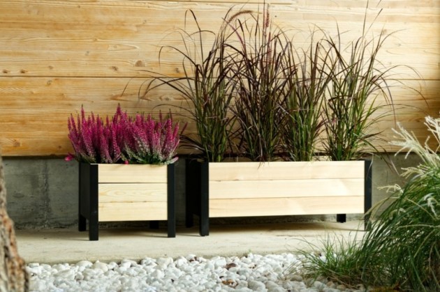 Fioriera lavanda cm 78x36x32h - Grigliati e fioriere - Losa Esterni da vivere