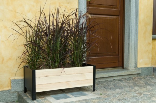 Fioriera lavanda cm 78x36x32h - Grigliati e fioriere - Losa Esterni da vivere
