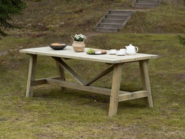 Tavolo ercole cm 240x90 - Relax in giardino - ESTERNI DA VIVERE